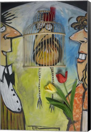 Framed Douglas Doris Bird Print