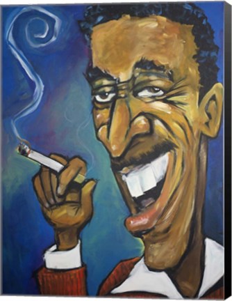 Framed Sammy Davis Jr. Print