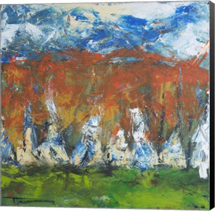 Framed Fall Fling Print