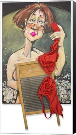 Framed Bubbles Print