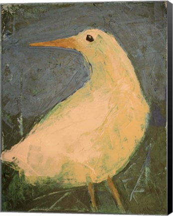 Framed Beach Bird Sans Tail Print