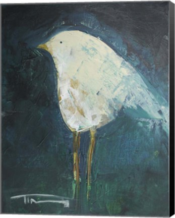 Framed Waiting Bird Print