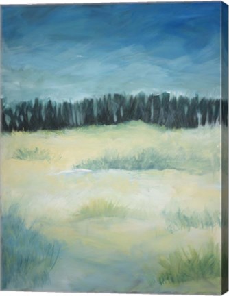 Framed Europe Bay Beach Print