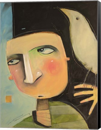 Framed Entertaining The Muse Print