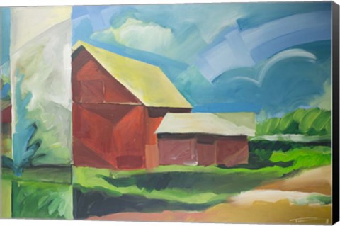 Framed Farmscape Print