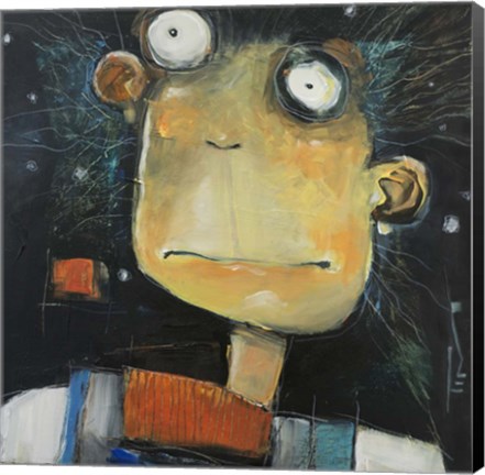 Framed First Snow Guy Print