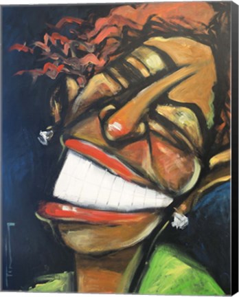 Framed Jazz Singer 2 Print