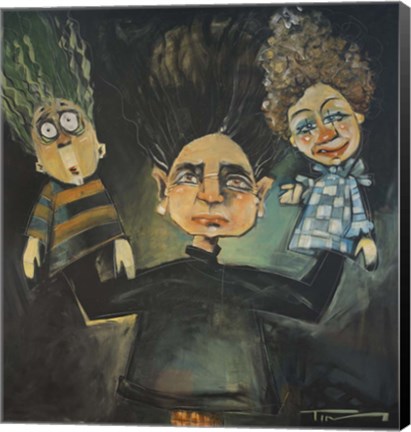 Framed Puppeteer 2 Print