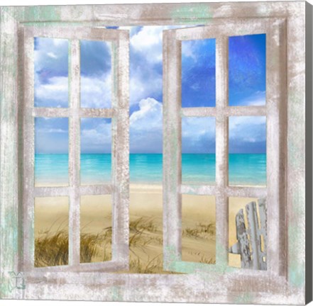Framed Caribbean Cottage Print