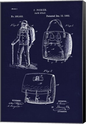 Framed 1882 Back Pack Print