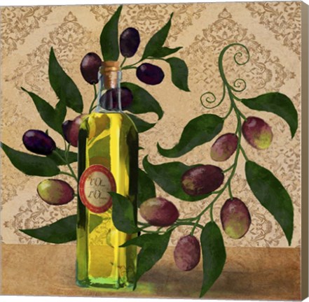 Framed l&#39;Olio d&#39;Oliva Print