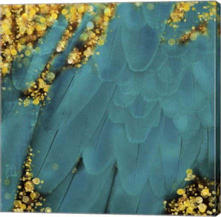 Framed Mid-Summer Magik Deep Teal Print