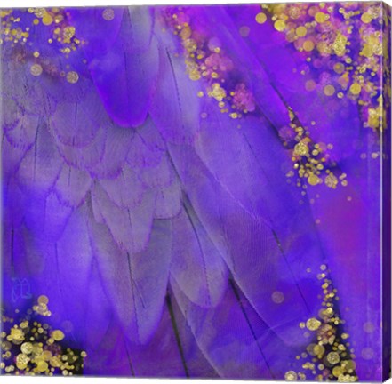 Framed Mid-Summer Magik Purple Print