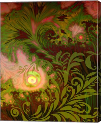 Framed Tahitian Sunrise Print