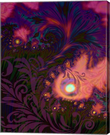 Framed Tahitian Sunset Print