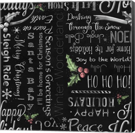 Framed All These Things And More Are Christmas Print