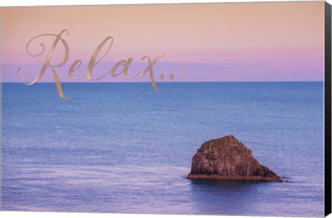 Framed Relax Print