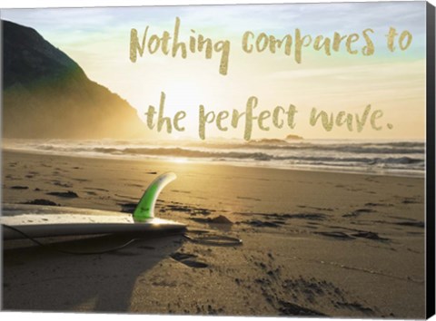 Framed Perfect Wave Print