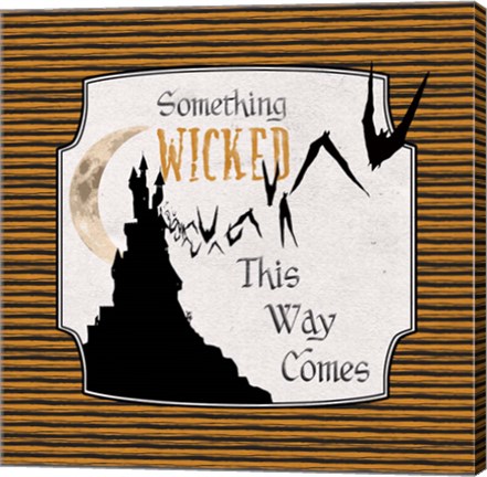 Framed Something Wicked Print