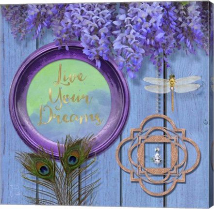 Framed Summer Cottage Print