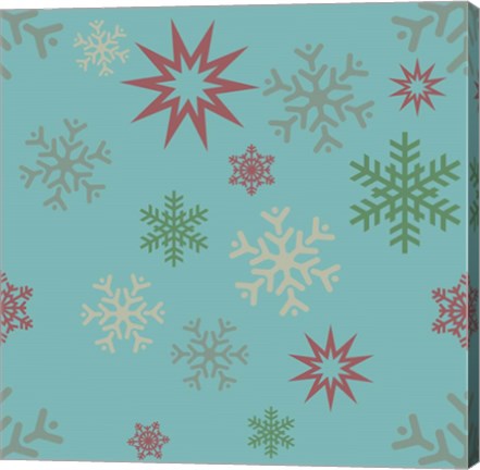 Framed Beautiful Christmas X Print