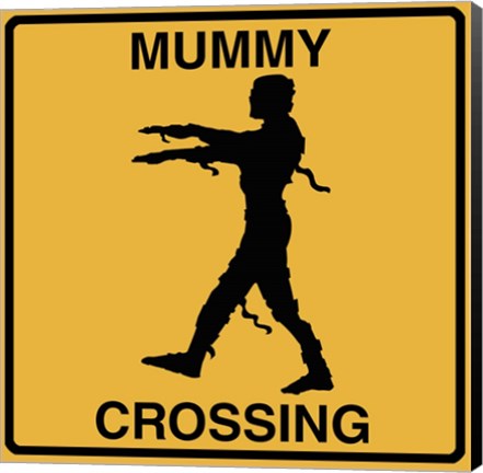 Framed Mummy Crossing Print