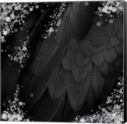 Framed Mid-Summer Magik Noir Diamonds Print