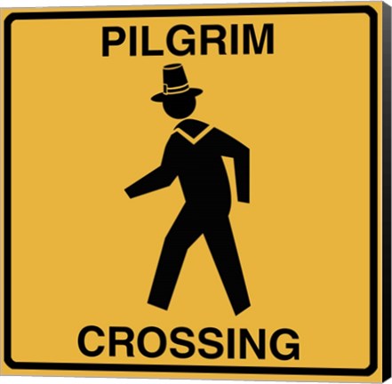 Framed Pilgrim Crossing Print