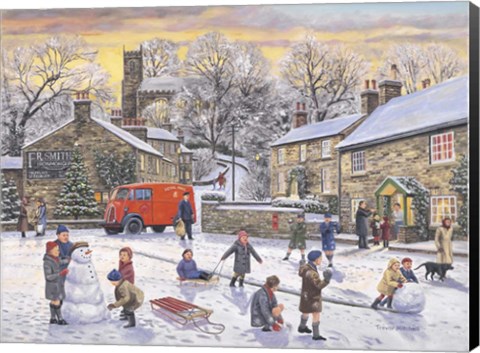 Framed Christmas Holidays Print