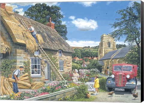 Framed New Thatch Print