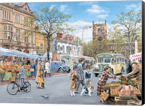 Framed Market Day Print