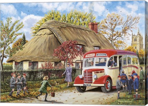 Framed Autumn Term Print