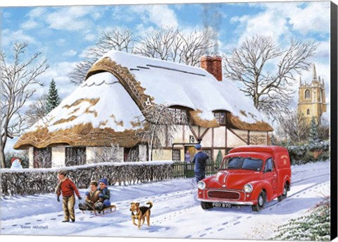Framed Winter - Puzzle Print