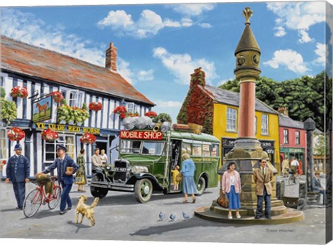 Framed Marketplace Print