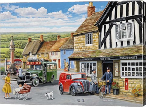 Framed Post Office Print