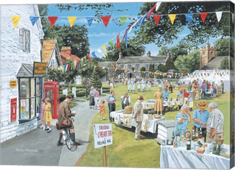 Framed Summer Fete Print