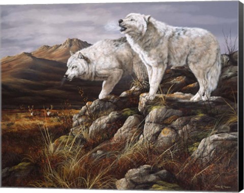 Framed Arctic Warriors Print