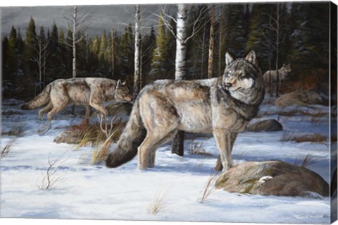 Framed Pack Leaders Print