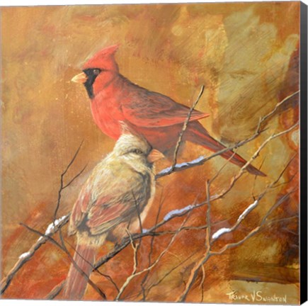 Framed Cardinals Print