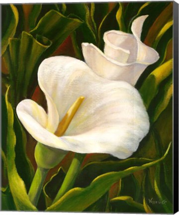 Framed Calla Lily Print