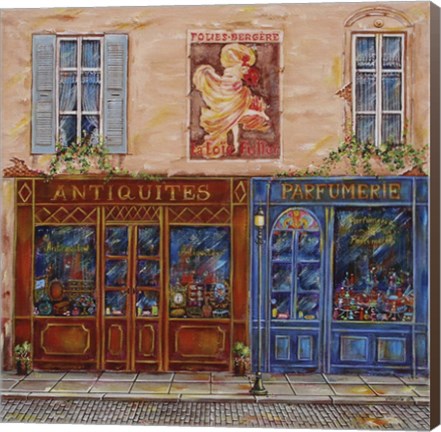 Framed Folies-Bergere Print