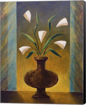 Framed Night Flowers Print