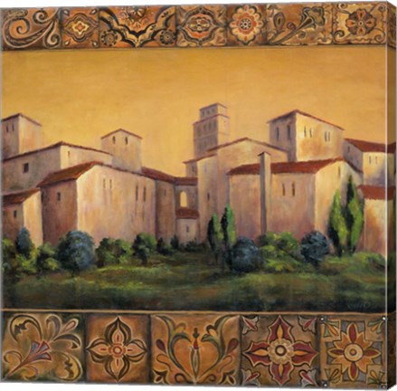 Framed Old World I Print