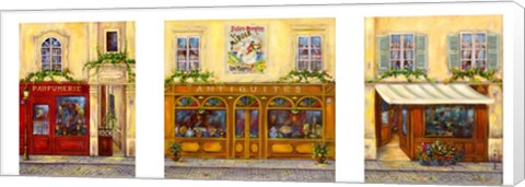 Framed Paris Triptych B Print