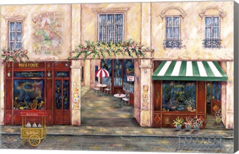 Framed Summer in Paris Print