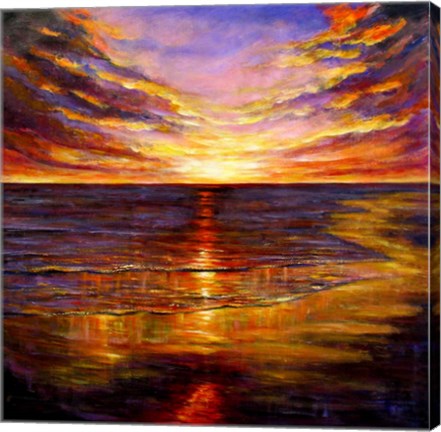 Framed Sunset Forever Print