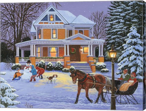 Framed Winter Memories Print