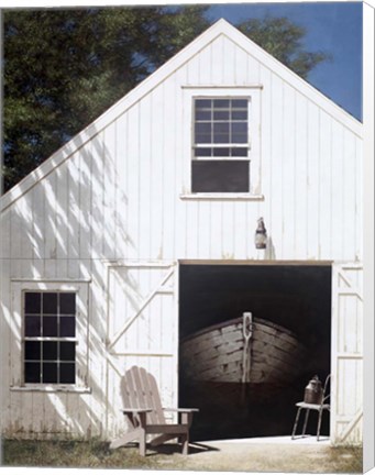 Framed Barn Print