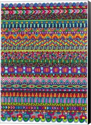 Framed Oaxaca Mat Print