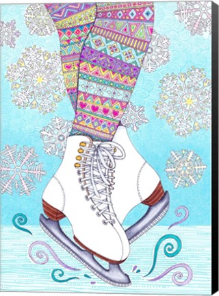 Framed Winter Wonderland 2 - Color Print